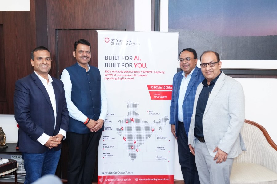 ST Telemedia Global Data Centres (India) Signs MoU with Maharashtra Government for ₹5,000 Crore Investment to Expand Data Centre Infrastructure